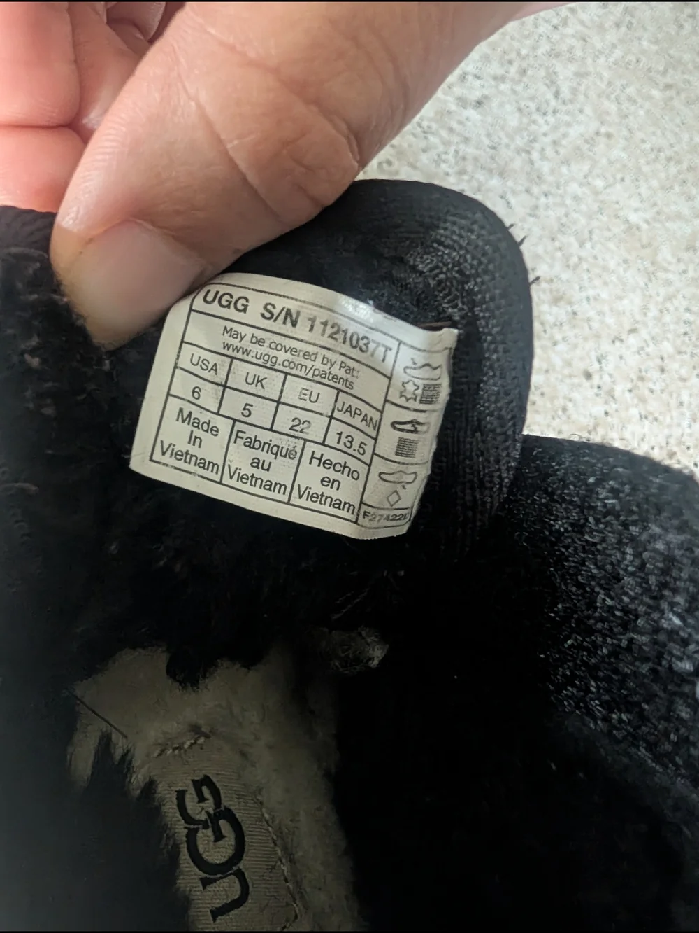 UGG Kids Black Classic Boot - Cozy Slip-On Shoes